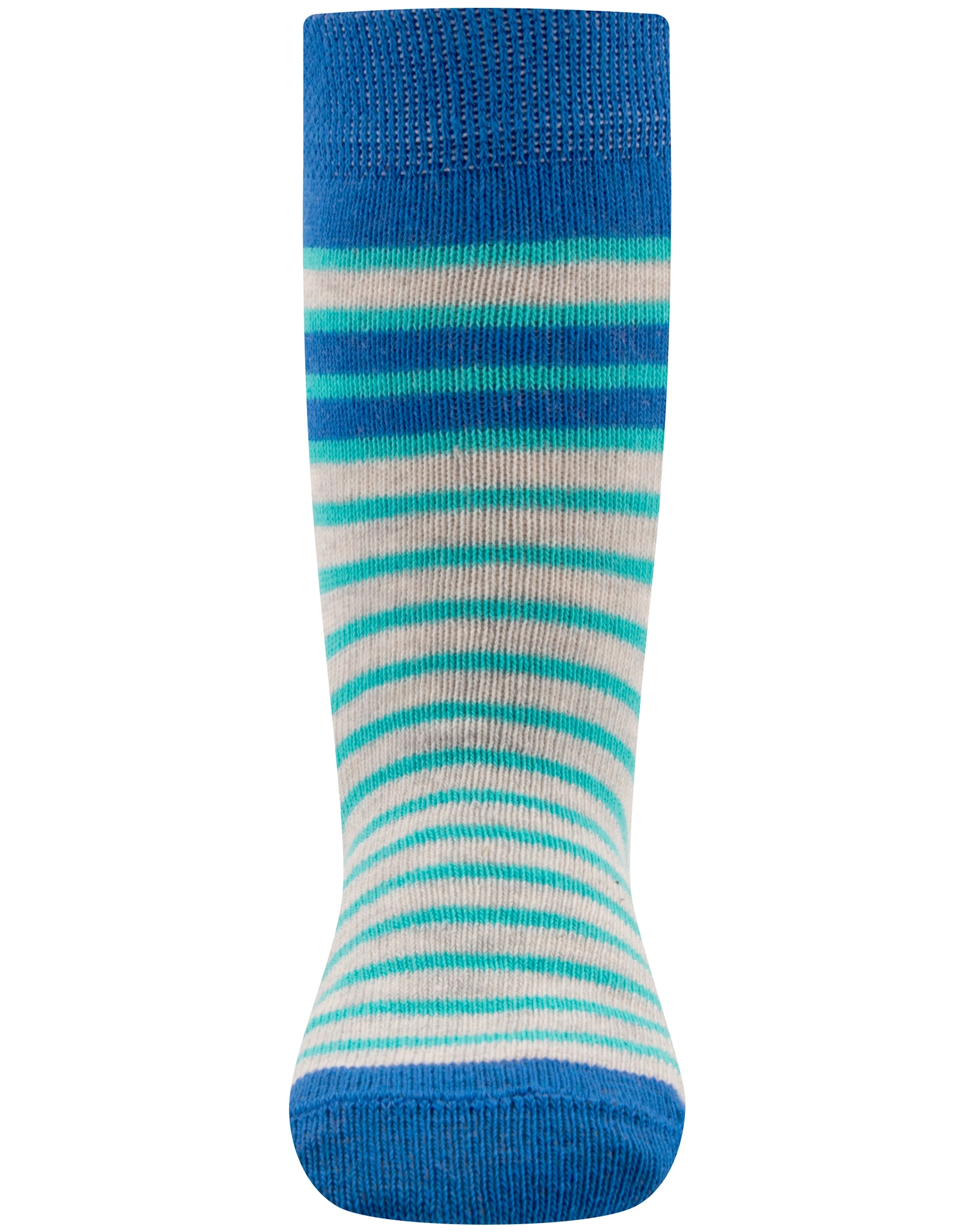 Stoppersocken FLUGZEUGE AOP 2er-Pack in hellsilber melange
