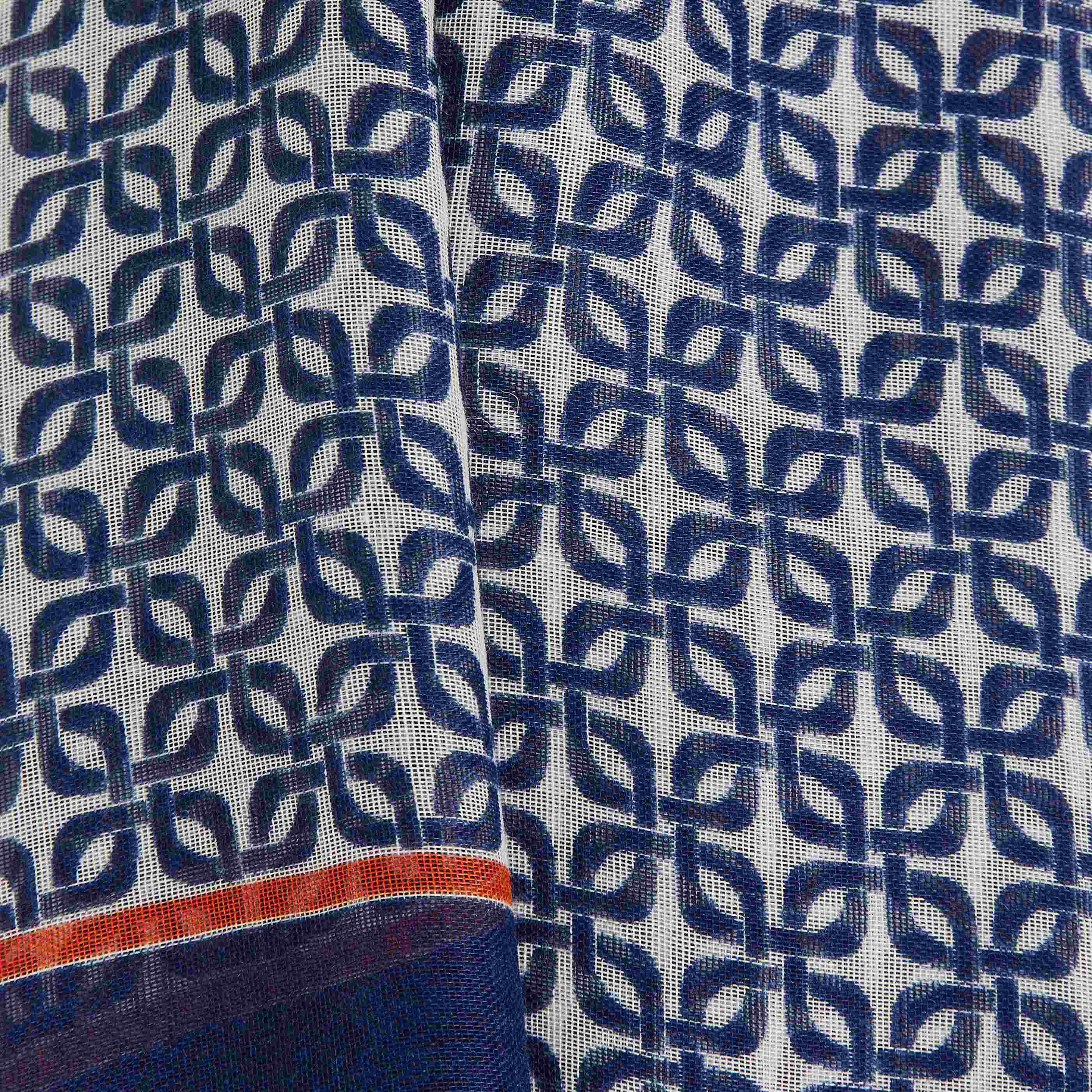 Etole imprimée femme - BLEU