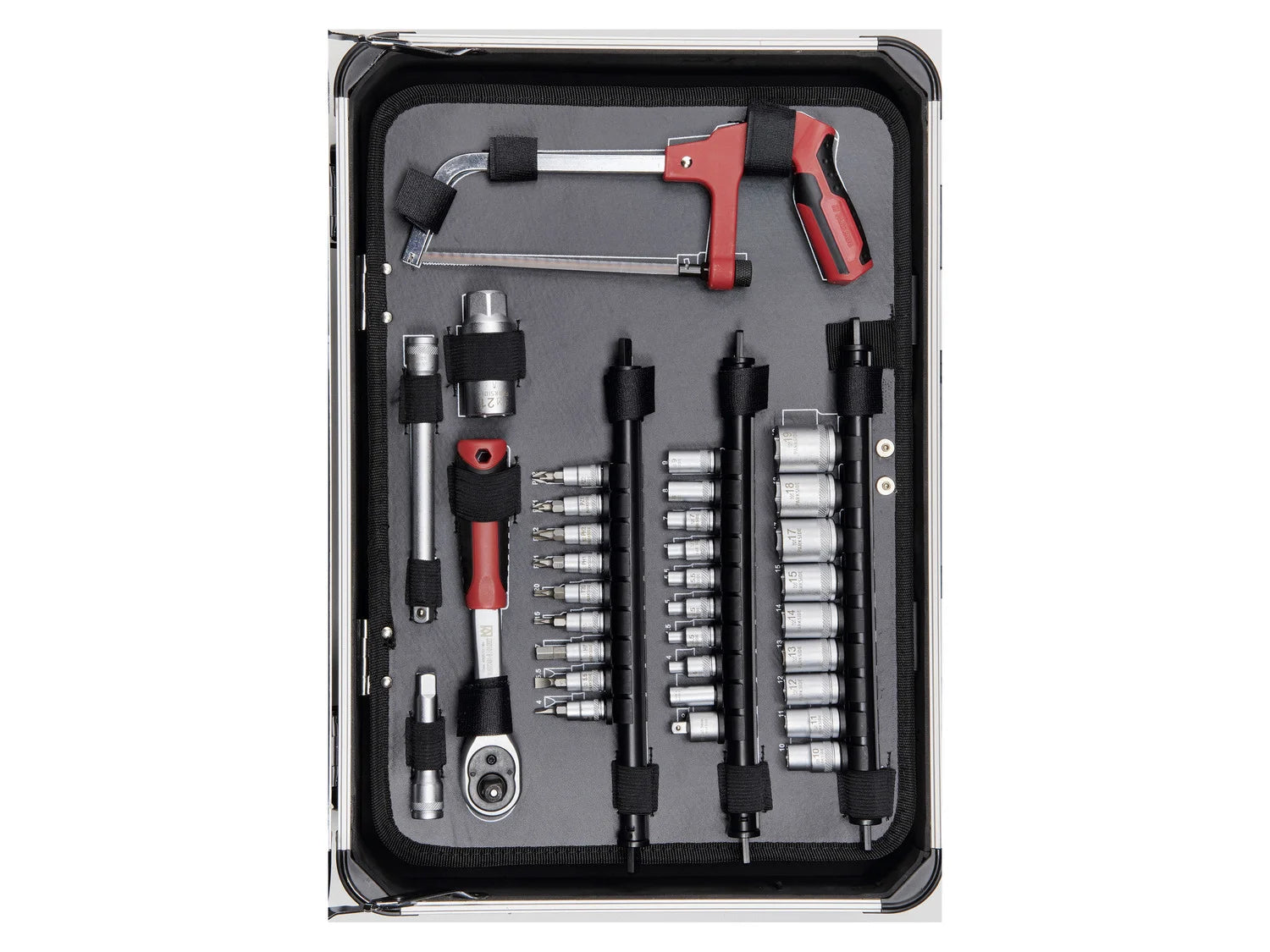 Estojo de ferramentas PARKSIDE®, completo, 129 peças
