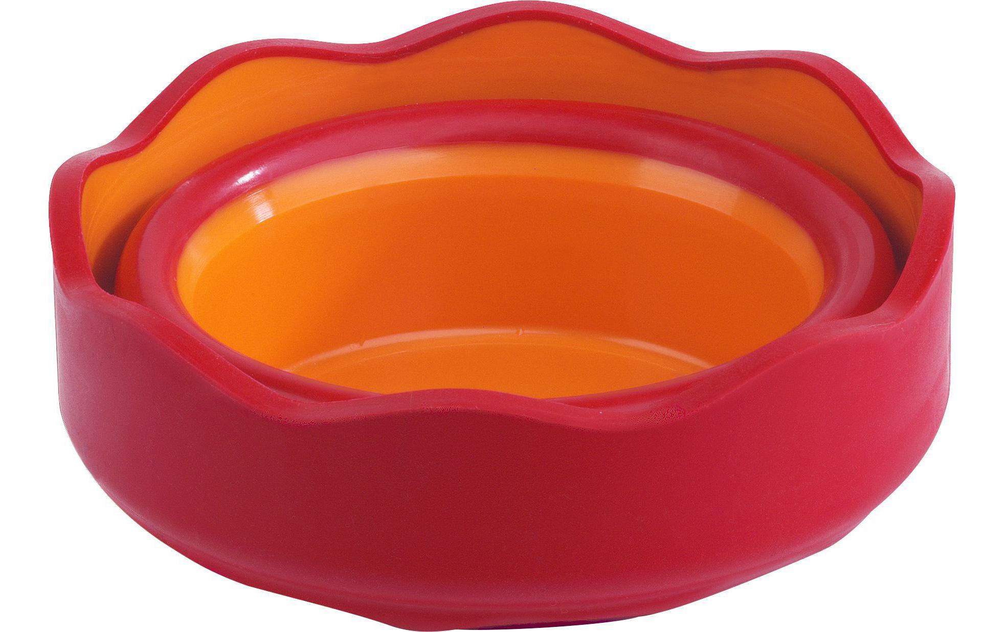 Wasserbecher Clic&Go HimbeerZusammenfaltbarer Becher, blau