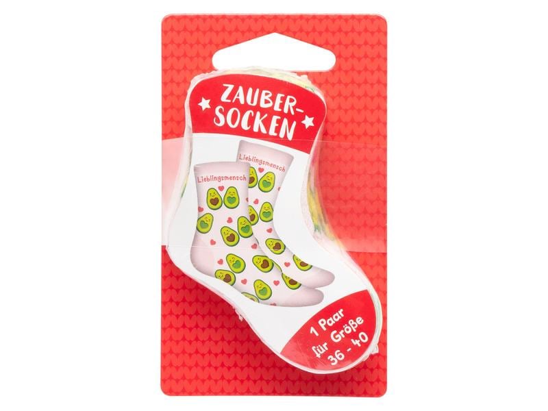 Sheepworld Socken Lieblingsmensch Grösse 36 - 40, waschbar Humorvolle Zaubersocken, ideal als Geschenk