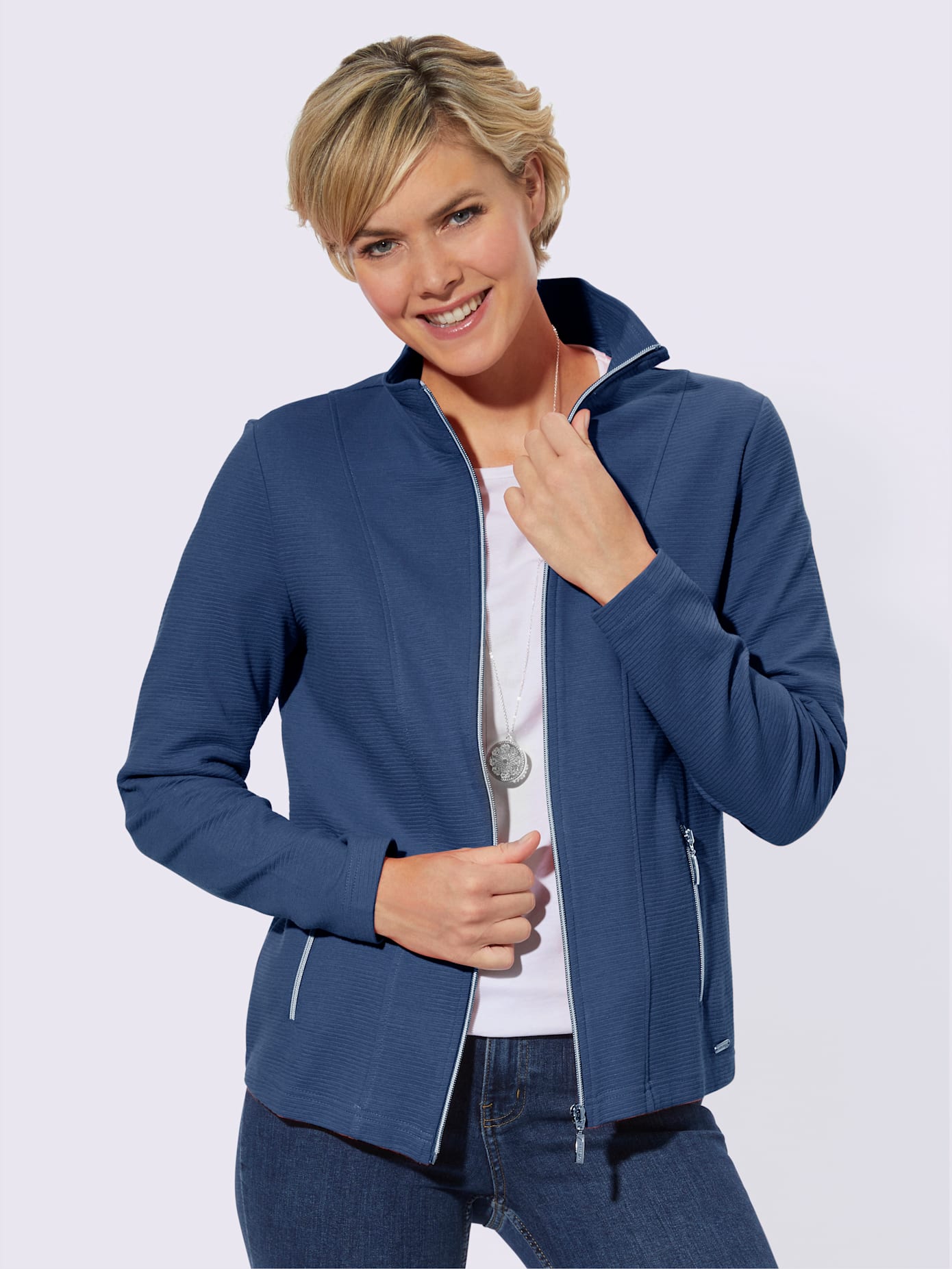 Veste légère pur coton