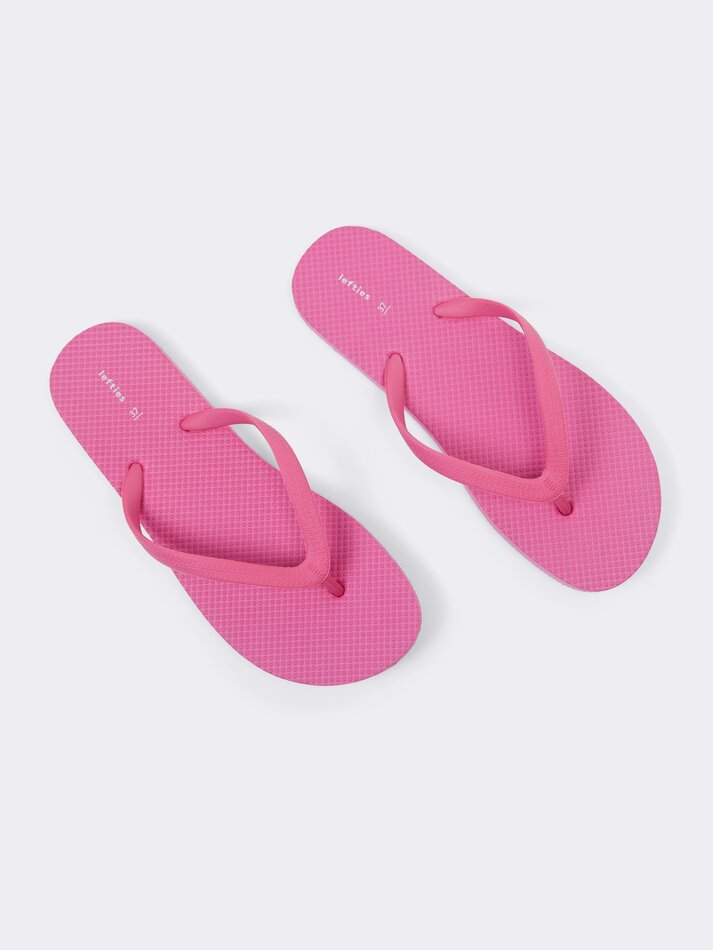 Pacote com 2 chinelos de dedo para banheiro - Combinados