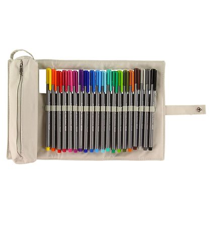 Staedtler Tuschen m. Federtasche - 20 st. - 0, 3 mm - Grün