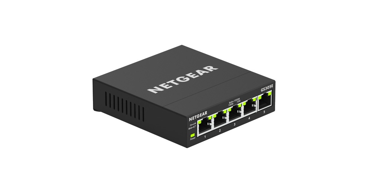 NetgearGS305E switch