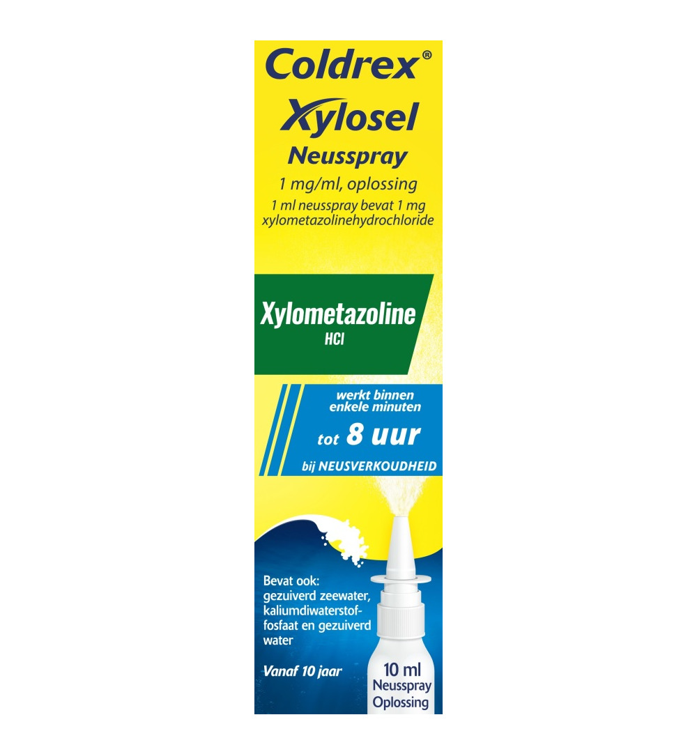 Coldrex Neusspray xylometazoline 1mg/ml (10 ml)