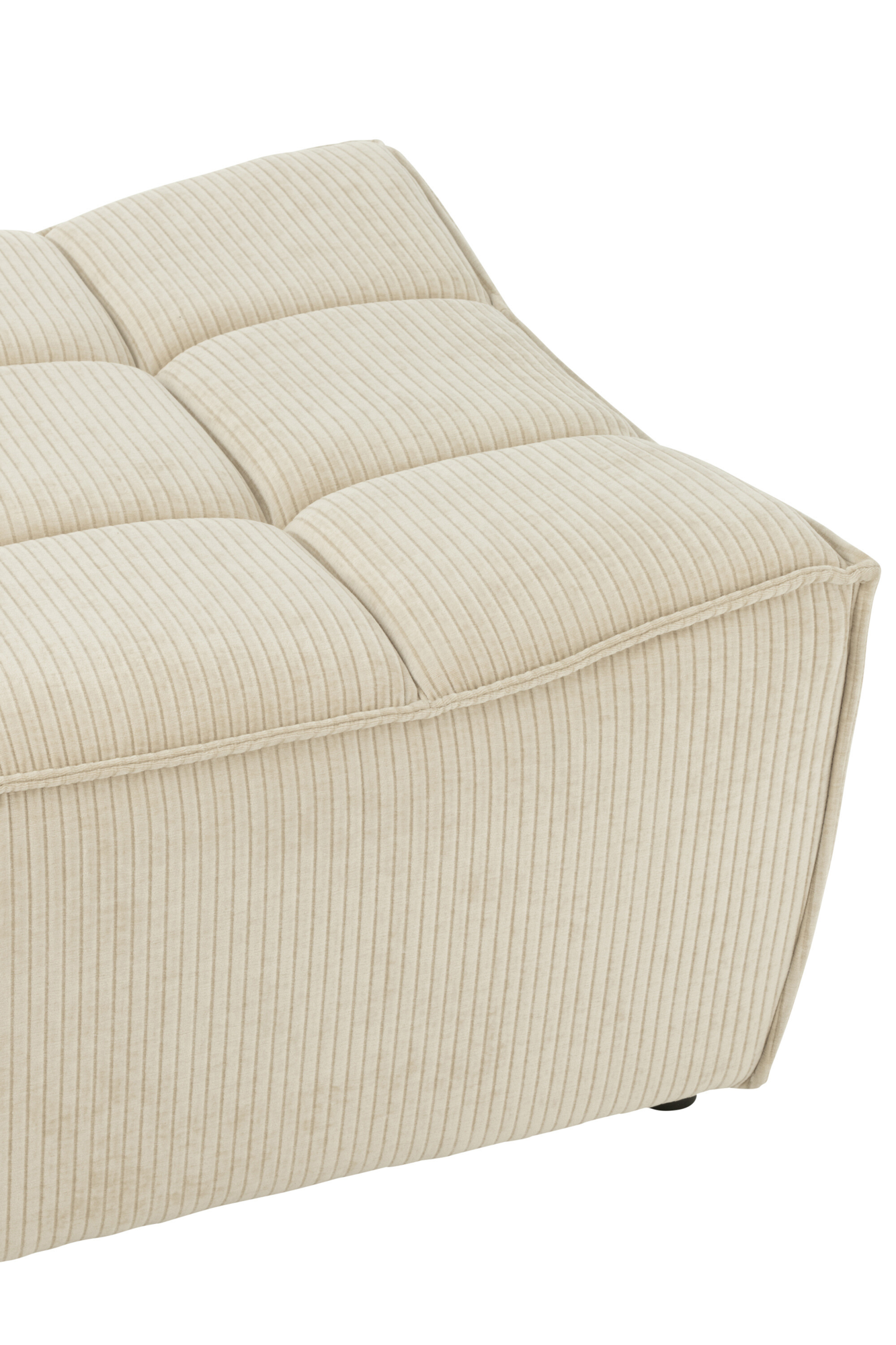 Poef Grid Beige