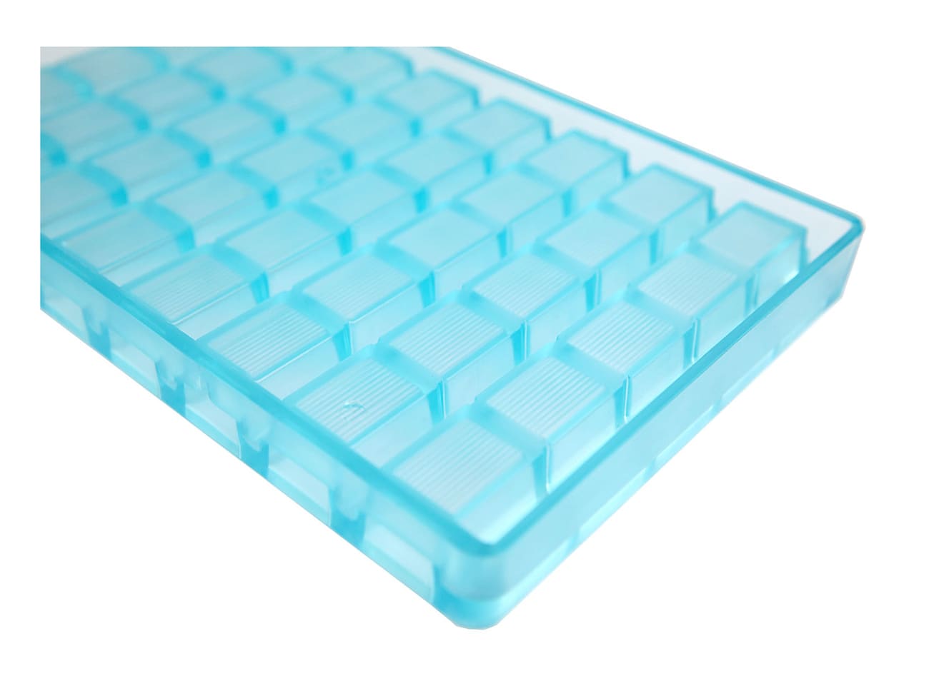 Moule chocolat - rectangle strié