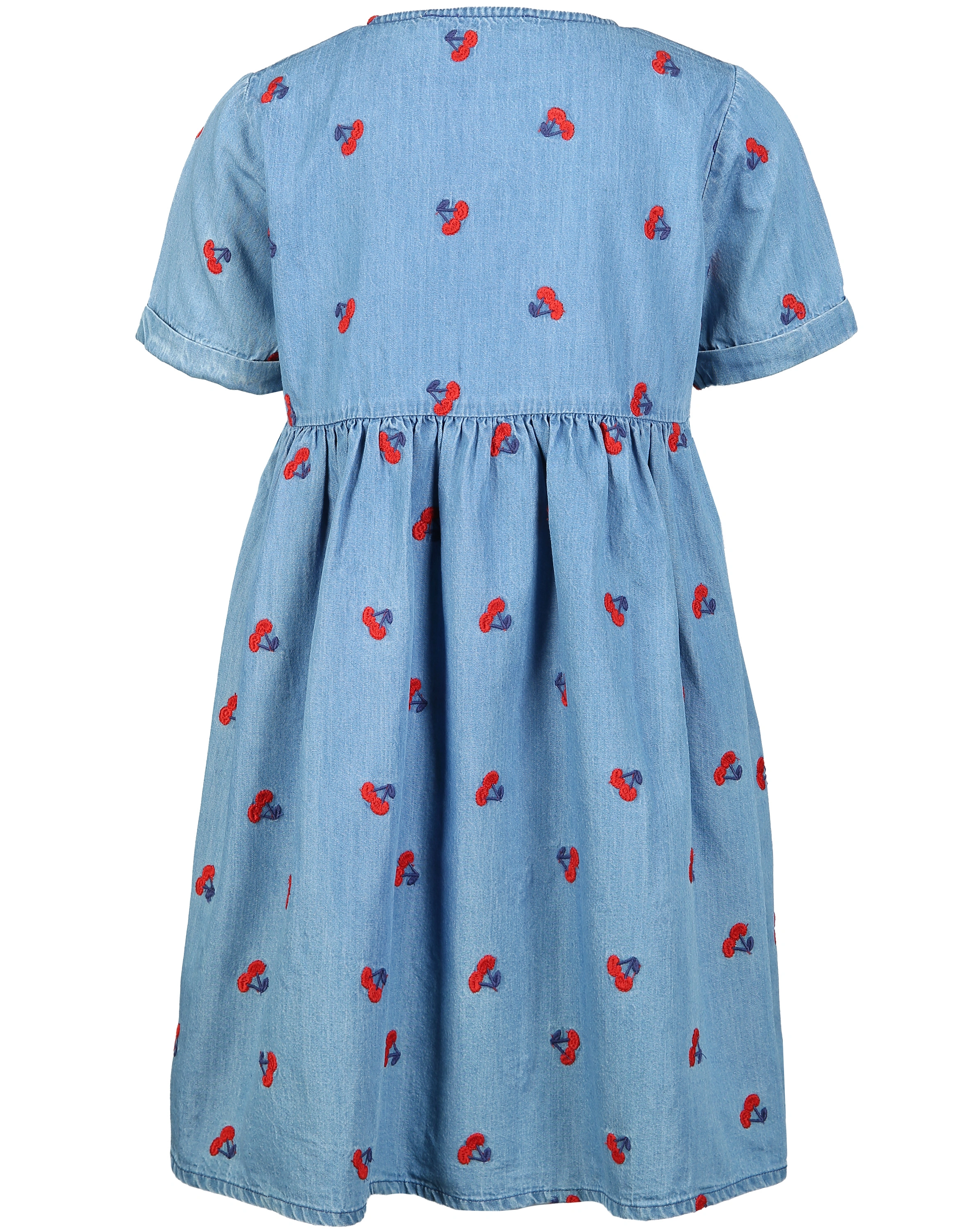 Jeans-Kleid KIRSCHE in hellblau