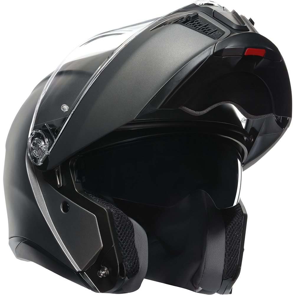 AGV - Casque Tourmodular Luna Gris Mat