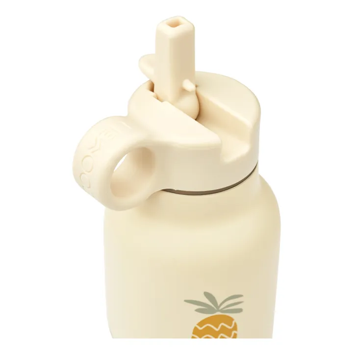 Liewood Gourde Falk en acier inoxydable - 500 ml | Pineapples/ Cloud cream