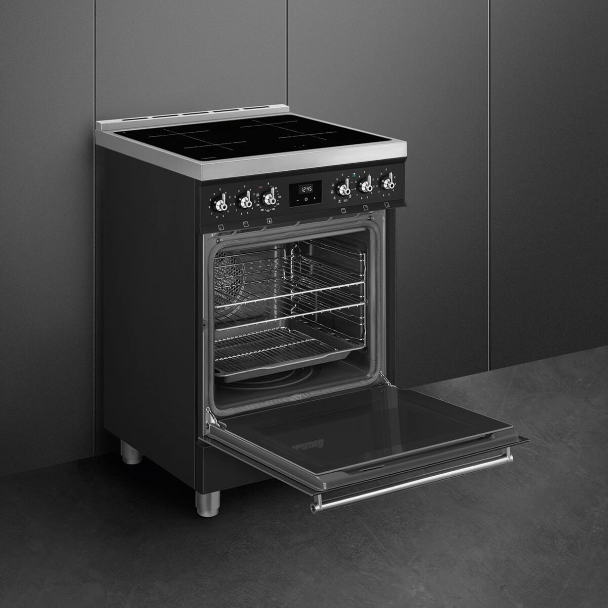 C6IPMBM2 Induksjonskomfyr Classic 60 cm, matt svart