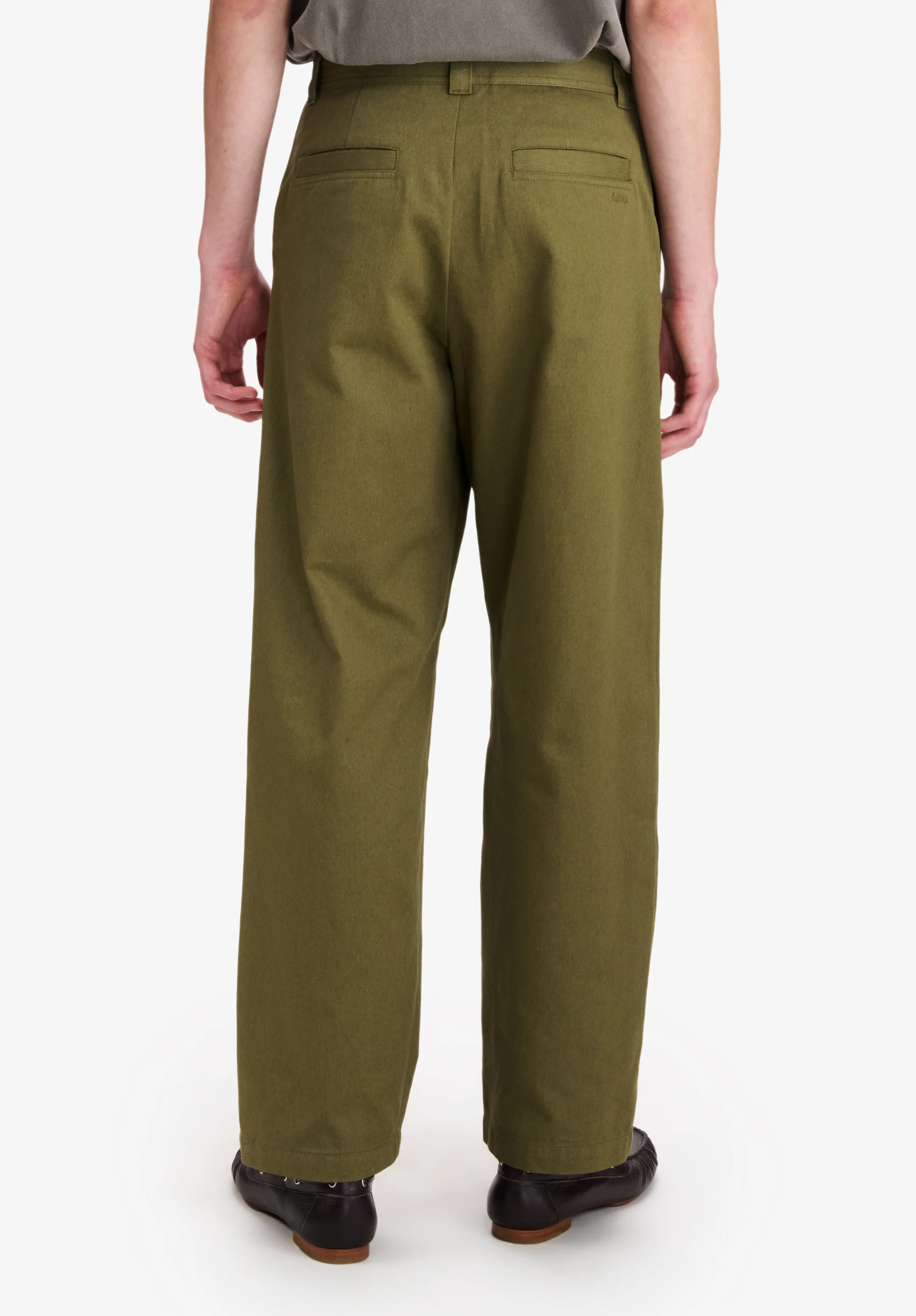 Chino kaki ample - Kaki