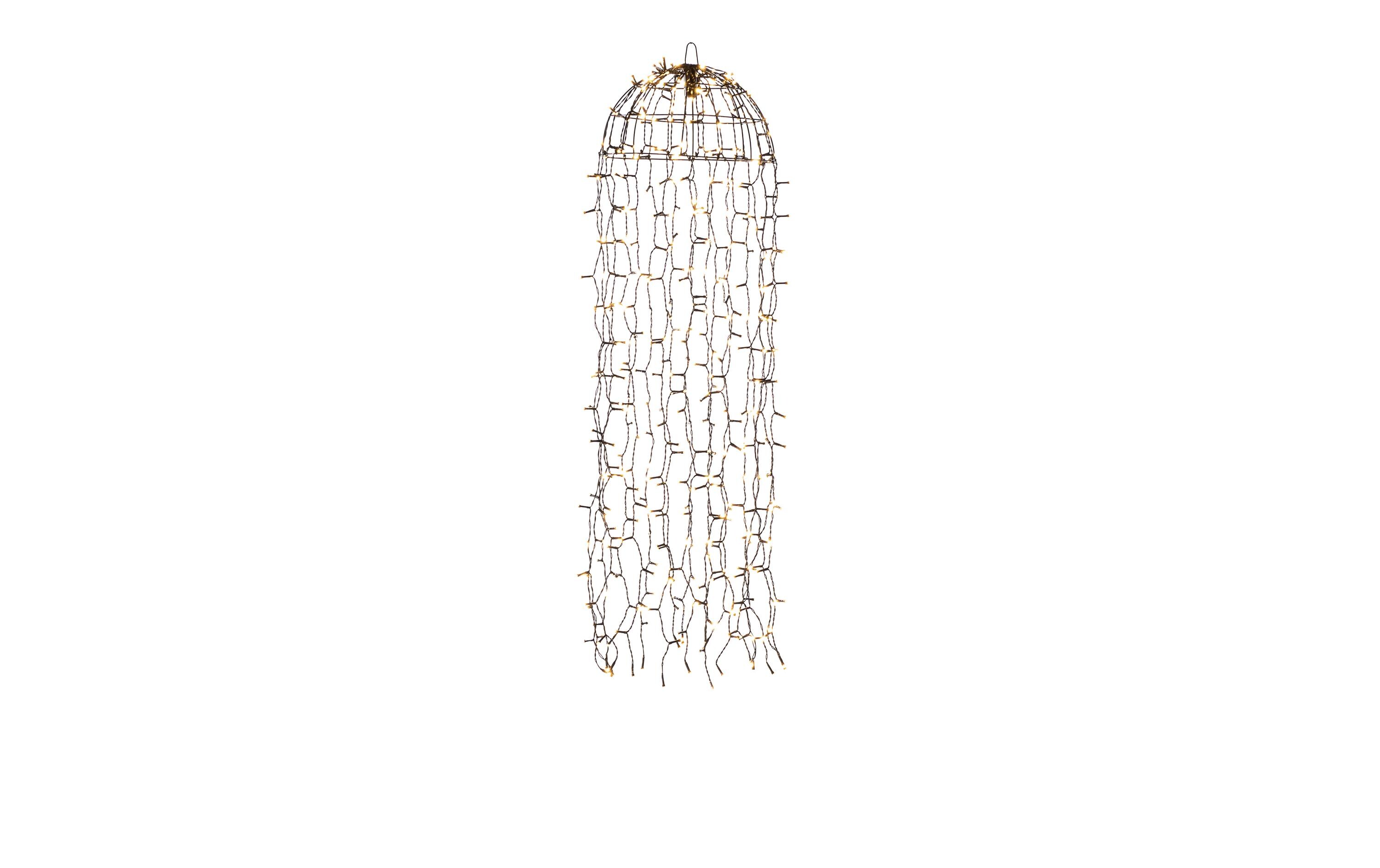 LED-Lichtervorhang Qualle, 400 LED, 0.95 m, OutdoorDekorationsbeleuchtung mit 400 LEDs