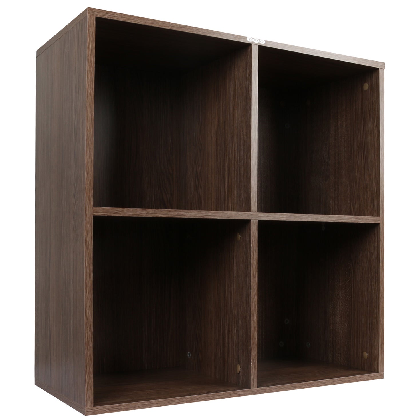 Zomo VS-Box 400 Walnut grote kast voor vinylplaten & CD's