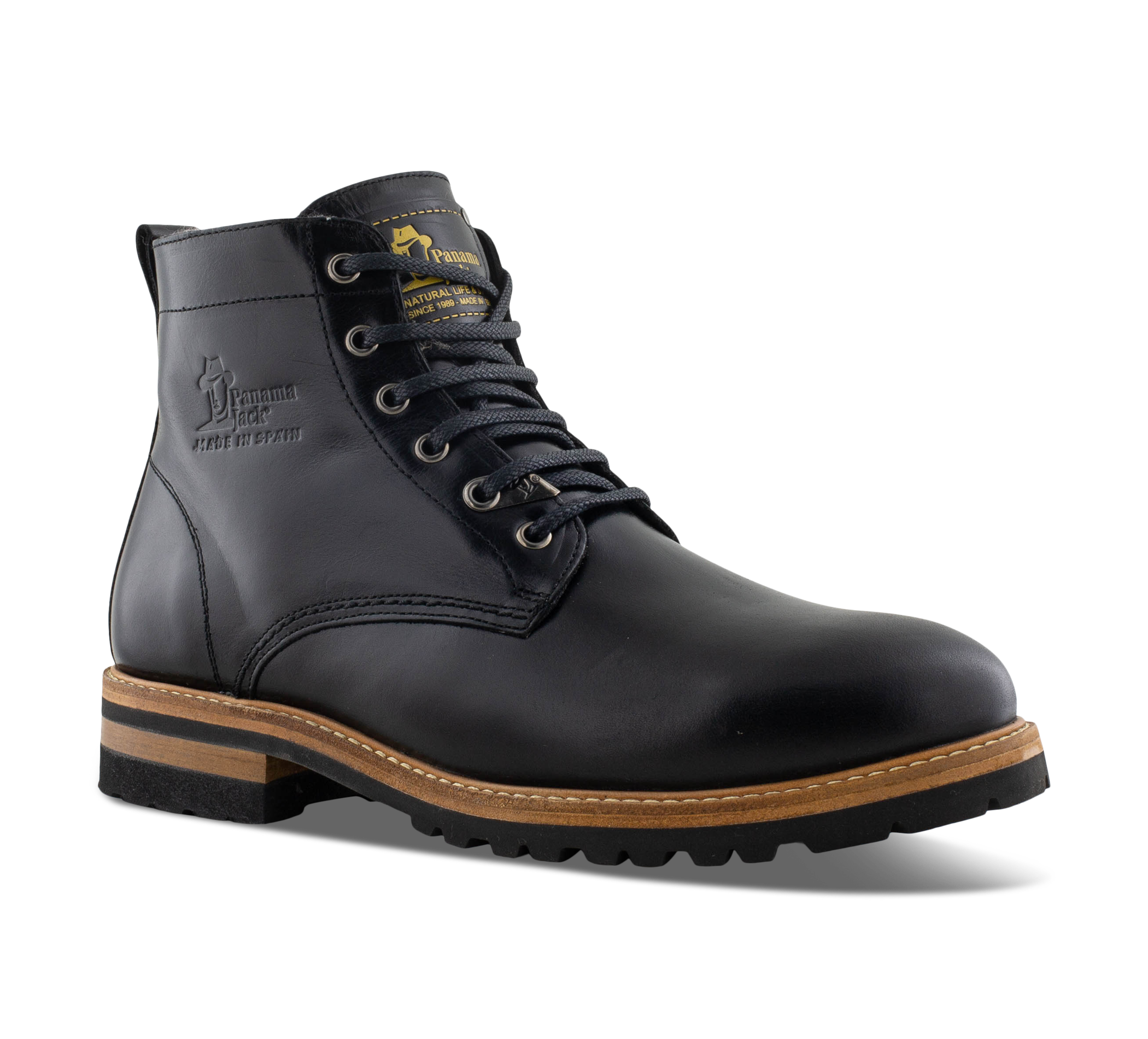 Panama Jack Emery - Schnürboots schwarz