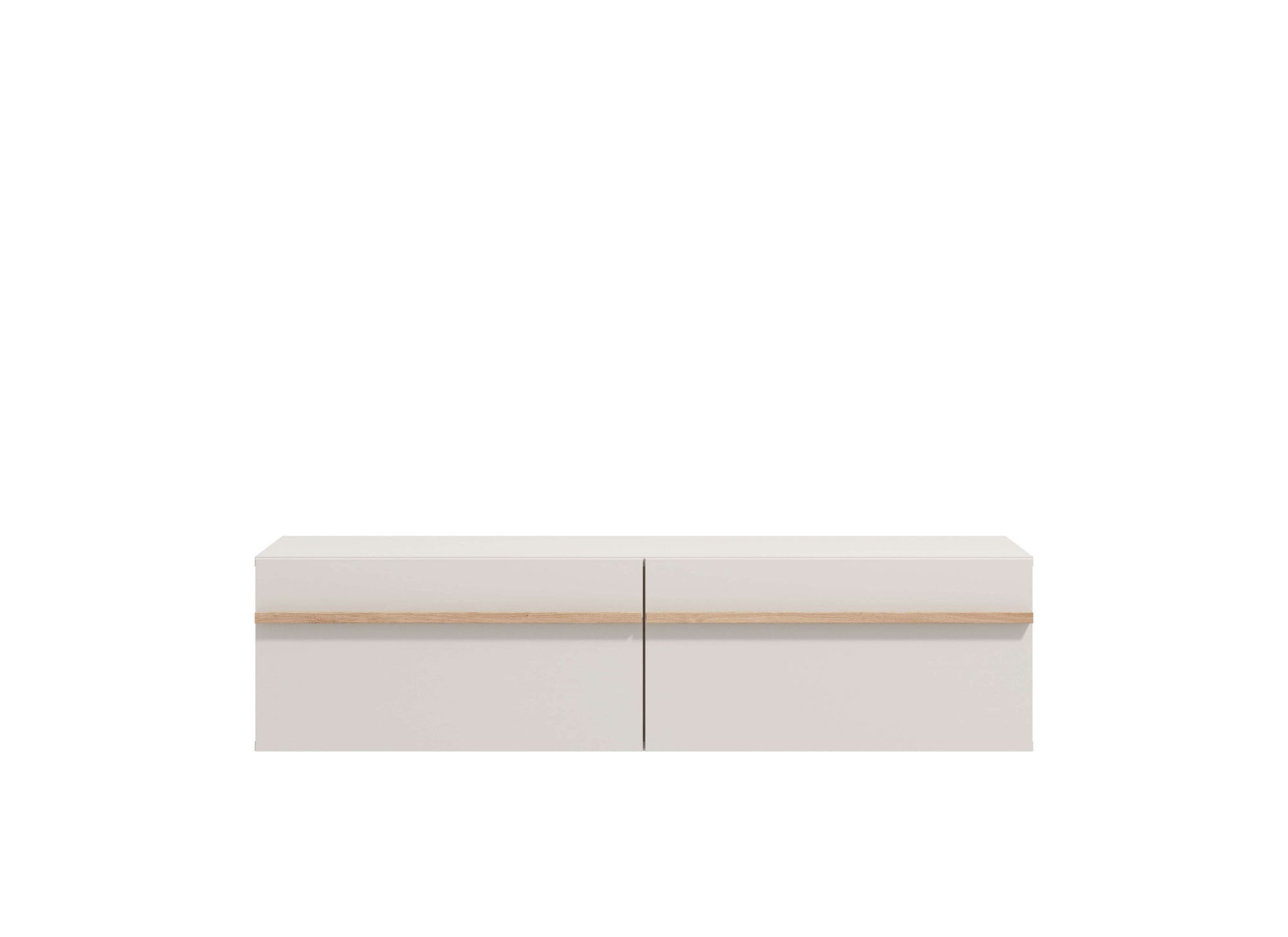 INOSIGN Lowboard »Arles TV-Kommode, Breite 128 /154/192 cm, TV-Schrank,, Wandmontage« mit geschlossenen Fächern, in Kaschmir Farbe, mit Klappentüren