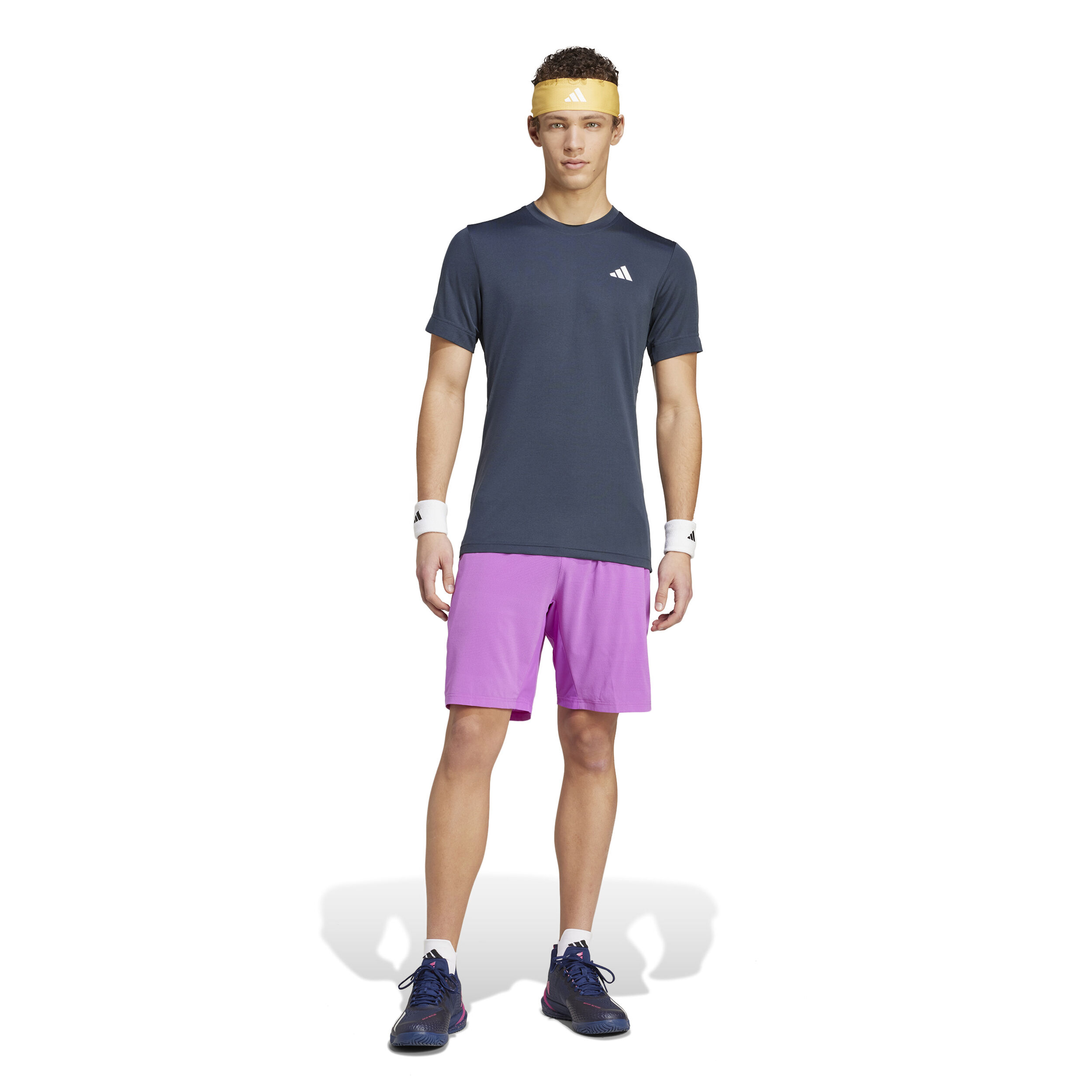 adidas Freelift T-shirt Hommes - Bleu Foncé