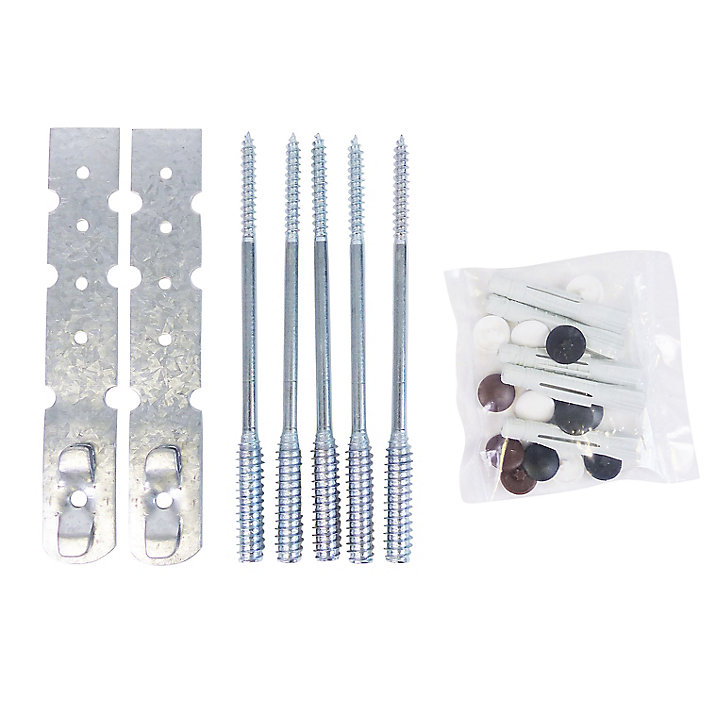 Kit de fixation pour pose en rénovation de fenêtre et porte fenêtre pvc