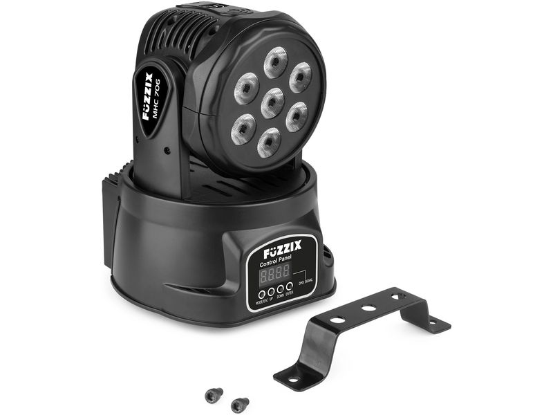 Fuzzix Moving Head MHC706 Kompakter Wash LED Moving Head