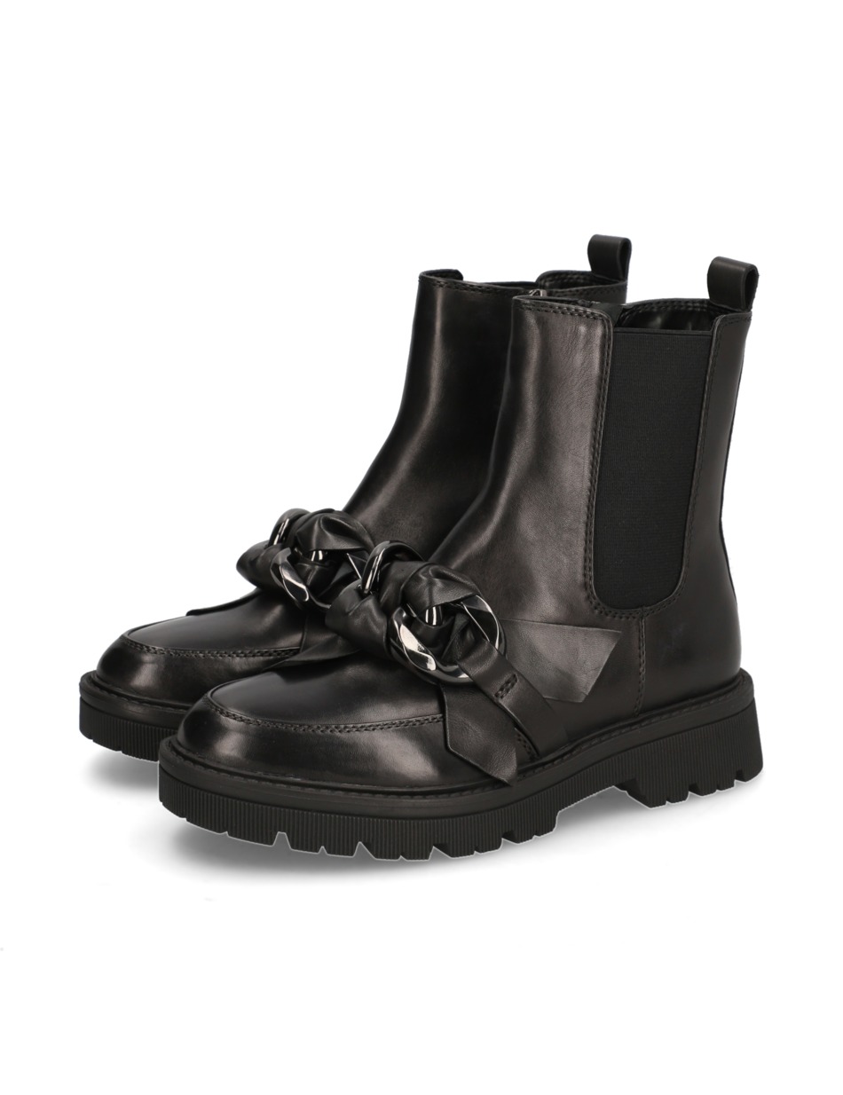 Glattleder Chelsea Boot