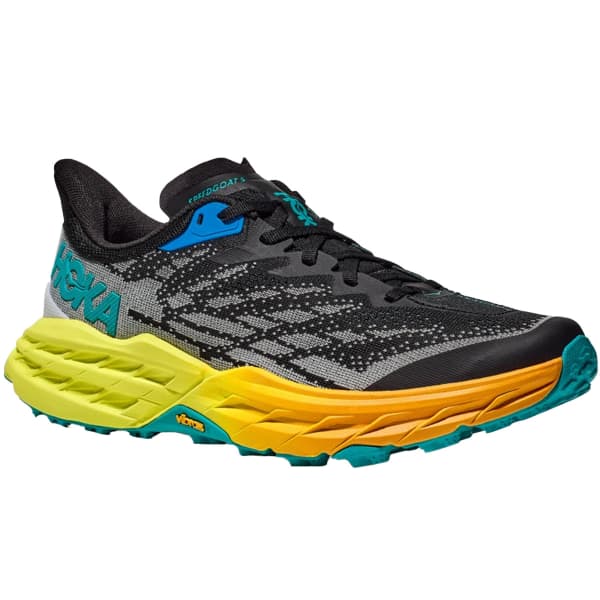 Chaussure trail HOKA ONE ONE SPEEDGOAT 5 BLACK / EVENING PRIMROSE