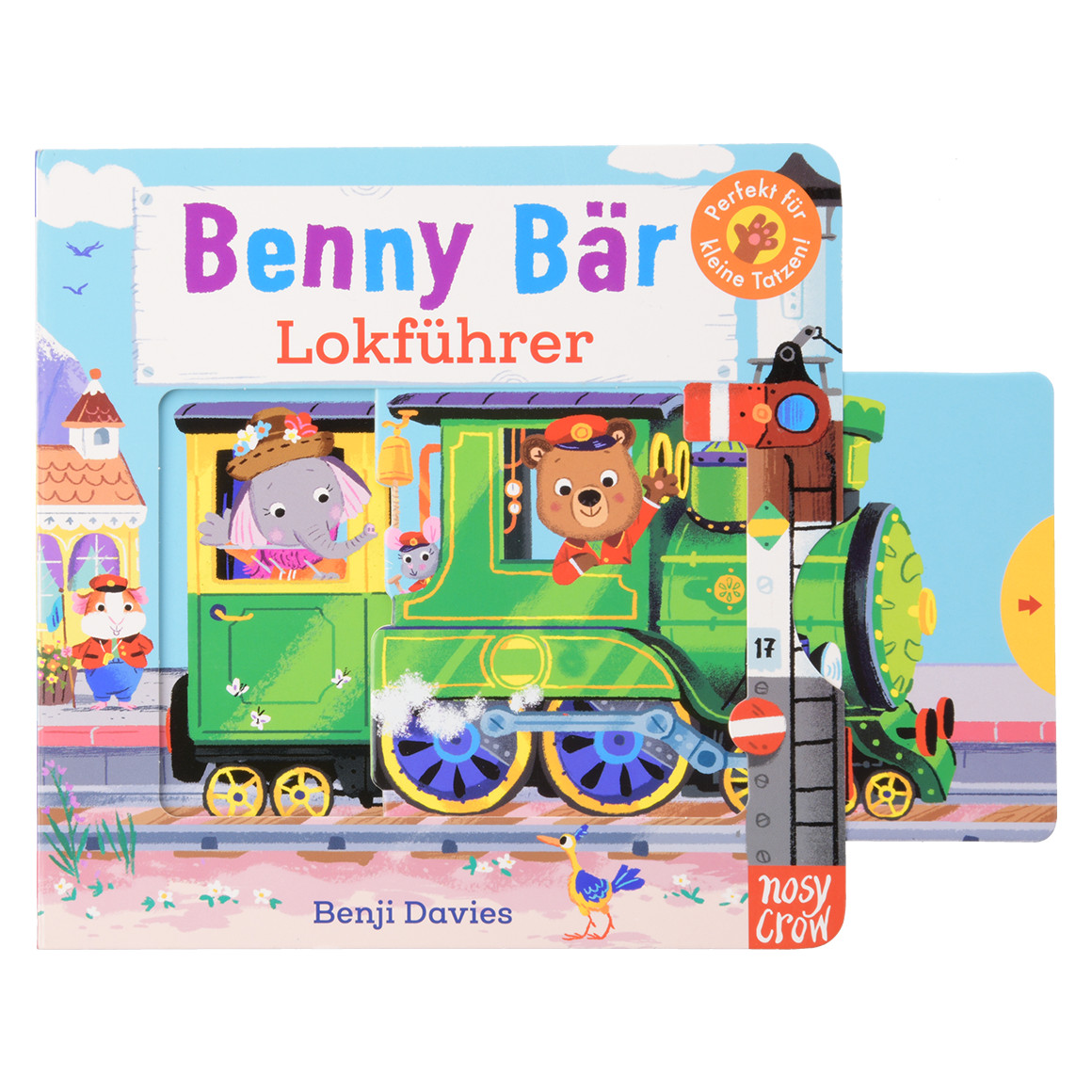 Buch Benny Bär Lokführer orange