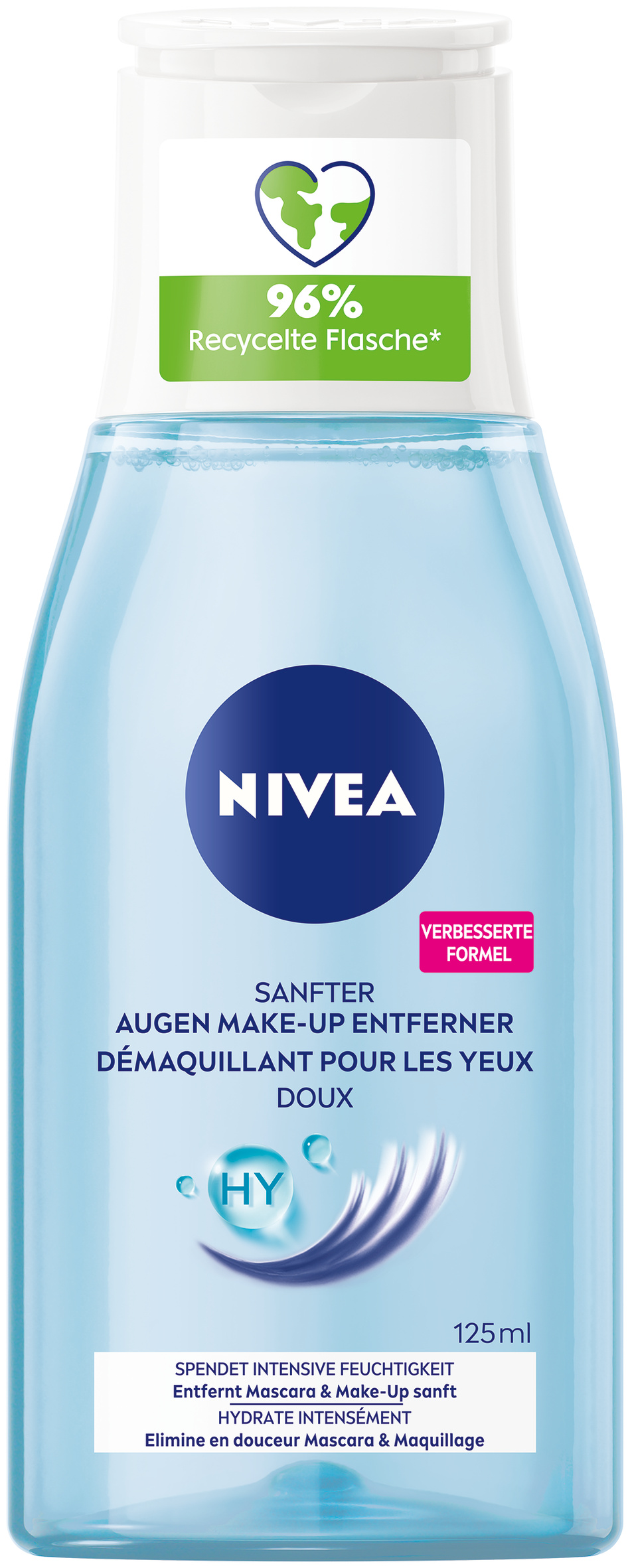 Nivea Augen Make-Up Entferner<br>125 ml, sanft