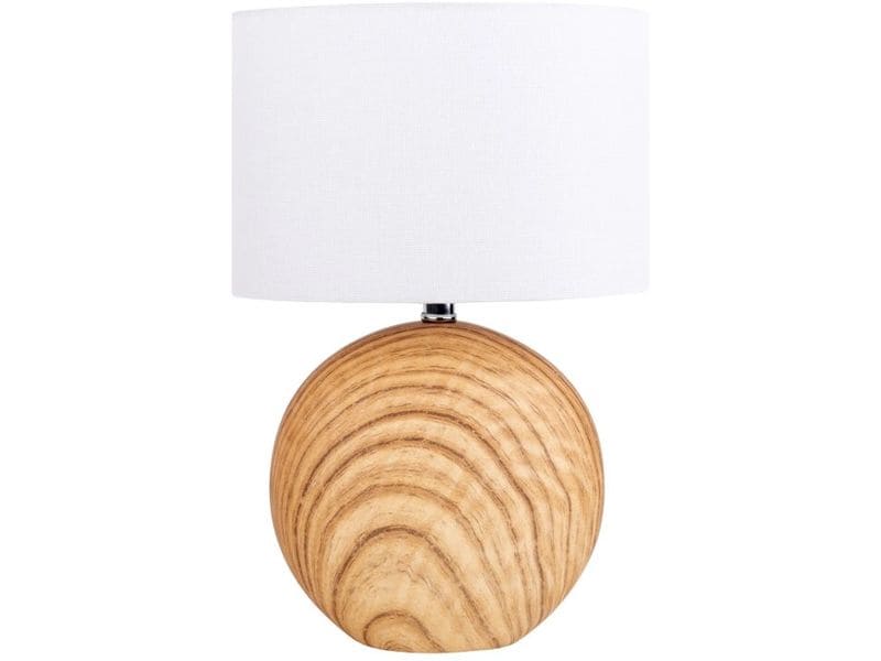 Näve Tischleuchte Keramik «WOODY» Keramik Tischlampe