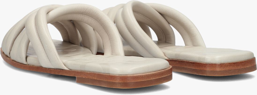 SHABBIES witte shabbies slippers 170020249