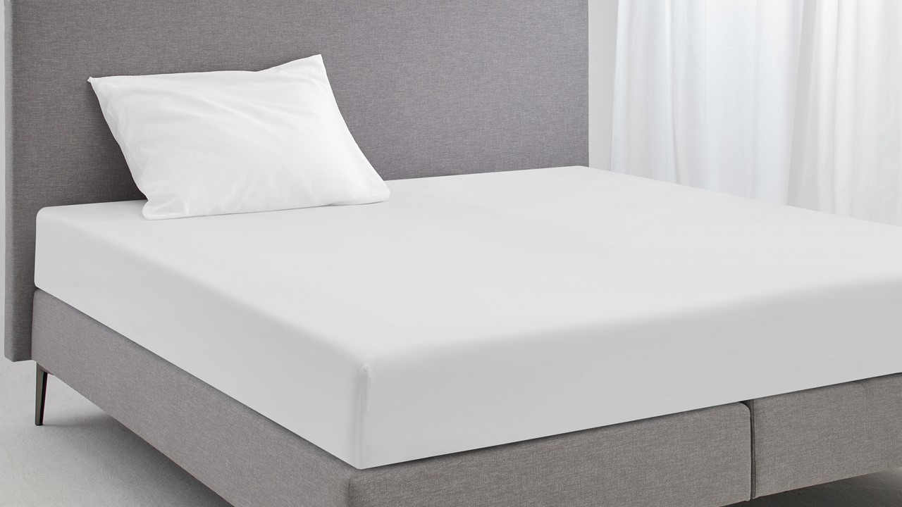 Hoeslaken Beter Bed Select Jersey off white