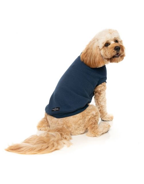 Fuzzyard Zoomies Hoodie Navy - Hondenkleding
