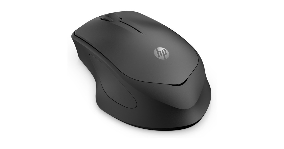HP280 Silent Wireless Mouse  (Zwart, 1200 dpi)