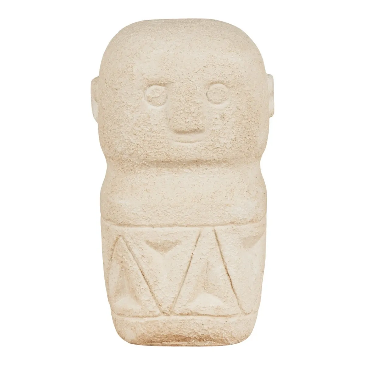 Epikasa Decoration - Vase en céramique 10 cm - Beige