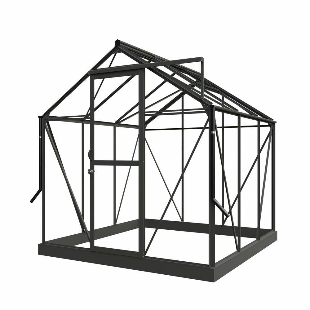 Royal Well Mary I - Tuinkas - Groen - 241x212x222 cm - Veiligheidsglas