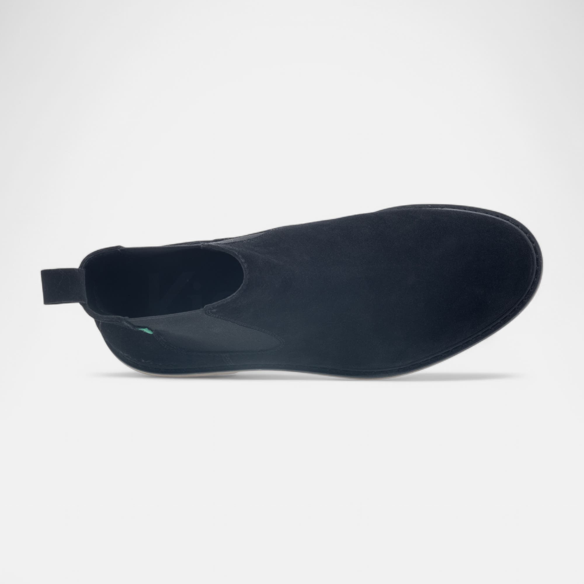 Boots chelsea Femme en cuir noir