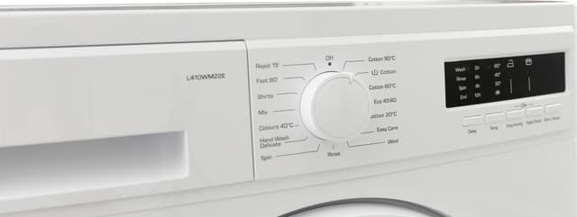 Logik Slim vaskemaskine L410WM22E (kompakt 4 kg)