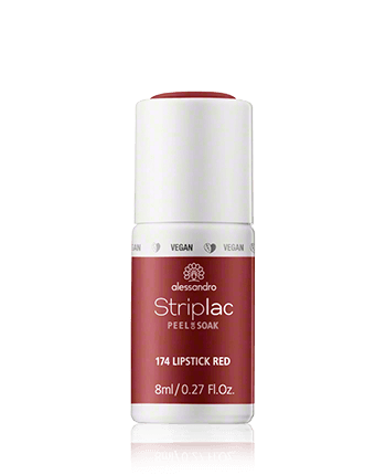 Alessandro Striplac Peel or Soak 174 Lipstick Red 8ml