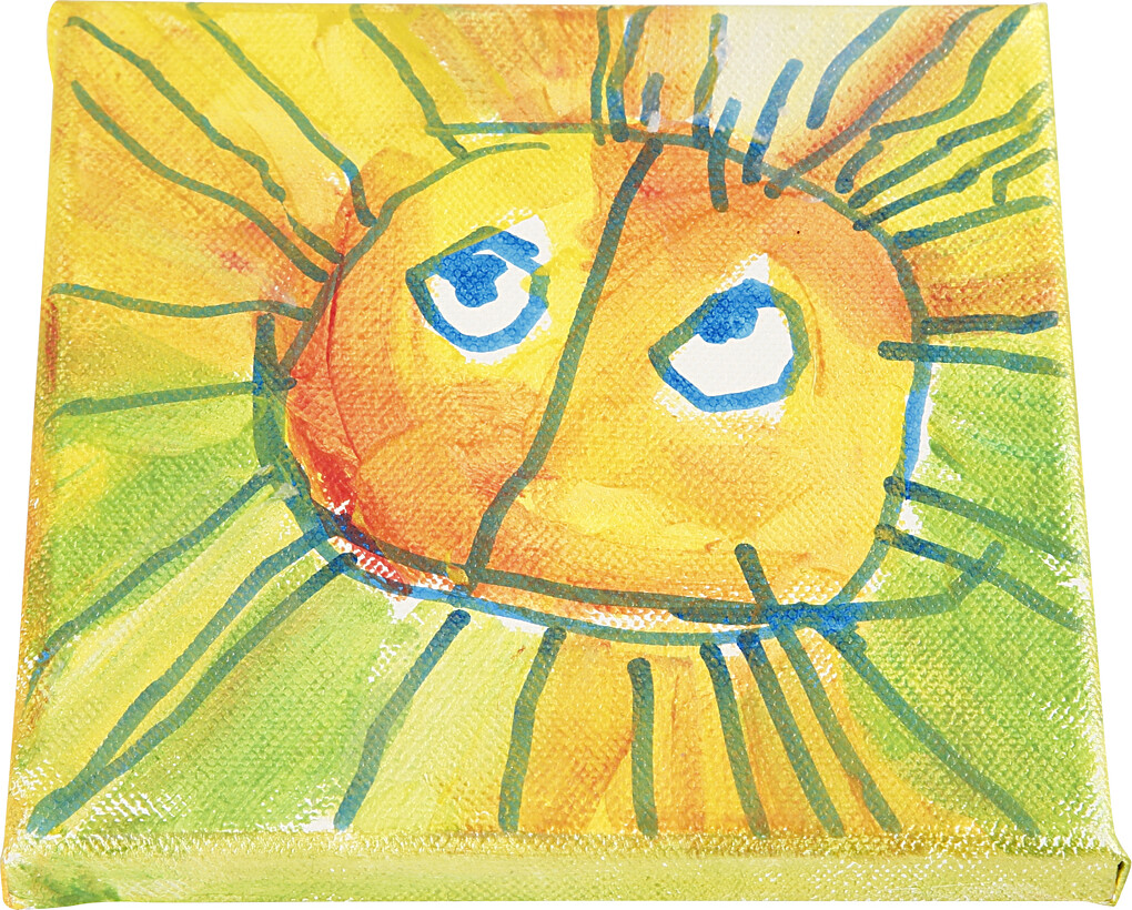 Artistline Canvas - Lærred Til Maleri - 1,6X15X15 CM - 360 G - Hvid