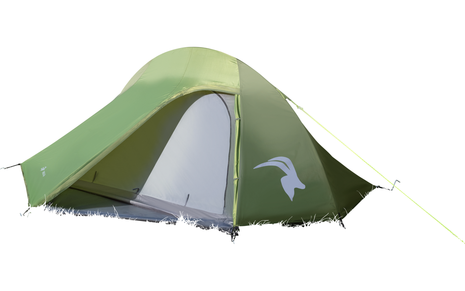 Mountain Guide Nola II Alu Trekkingzelt dunkelgrün für 2 Personen