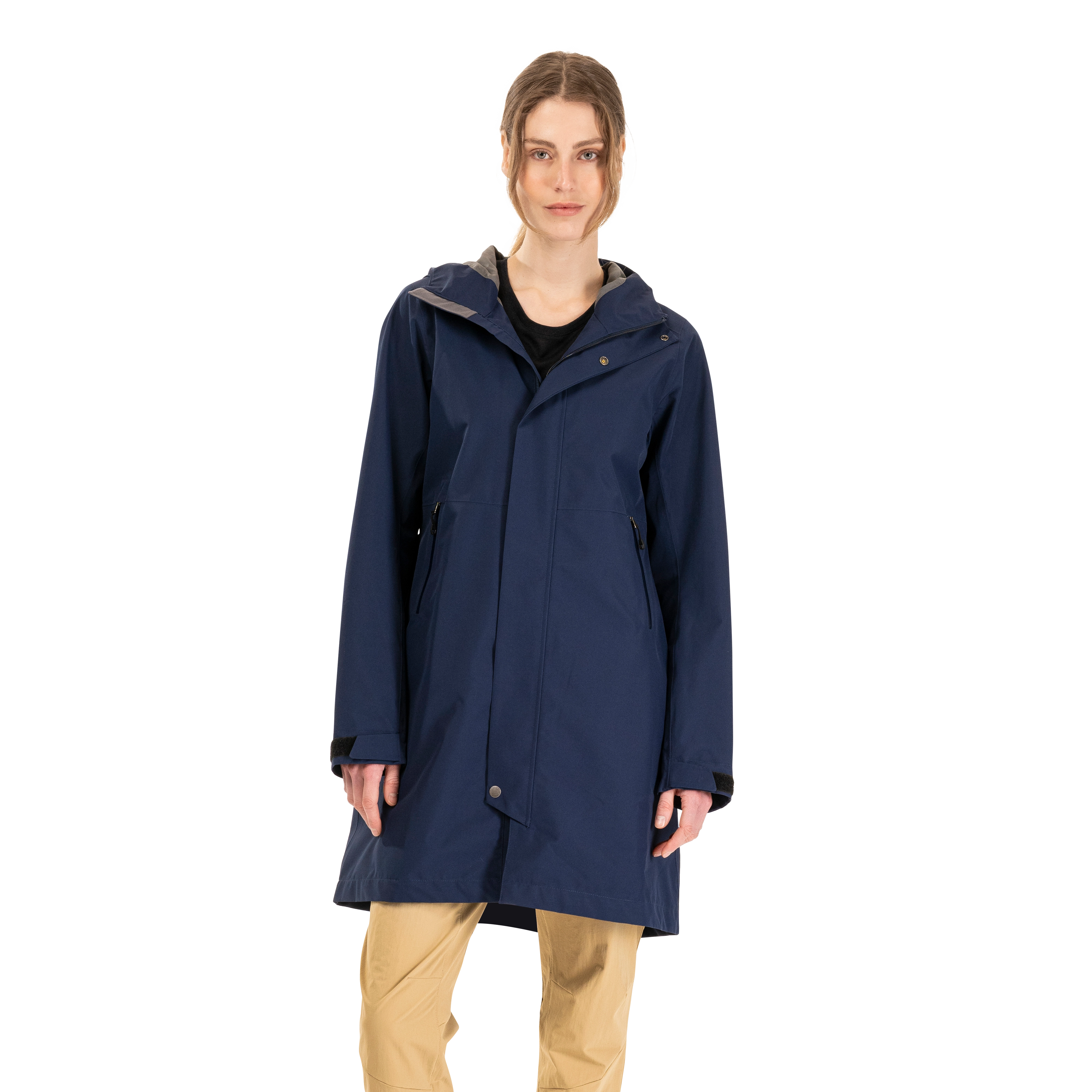 Urban 2L Shell Coat Women Navy Blue