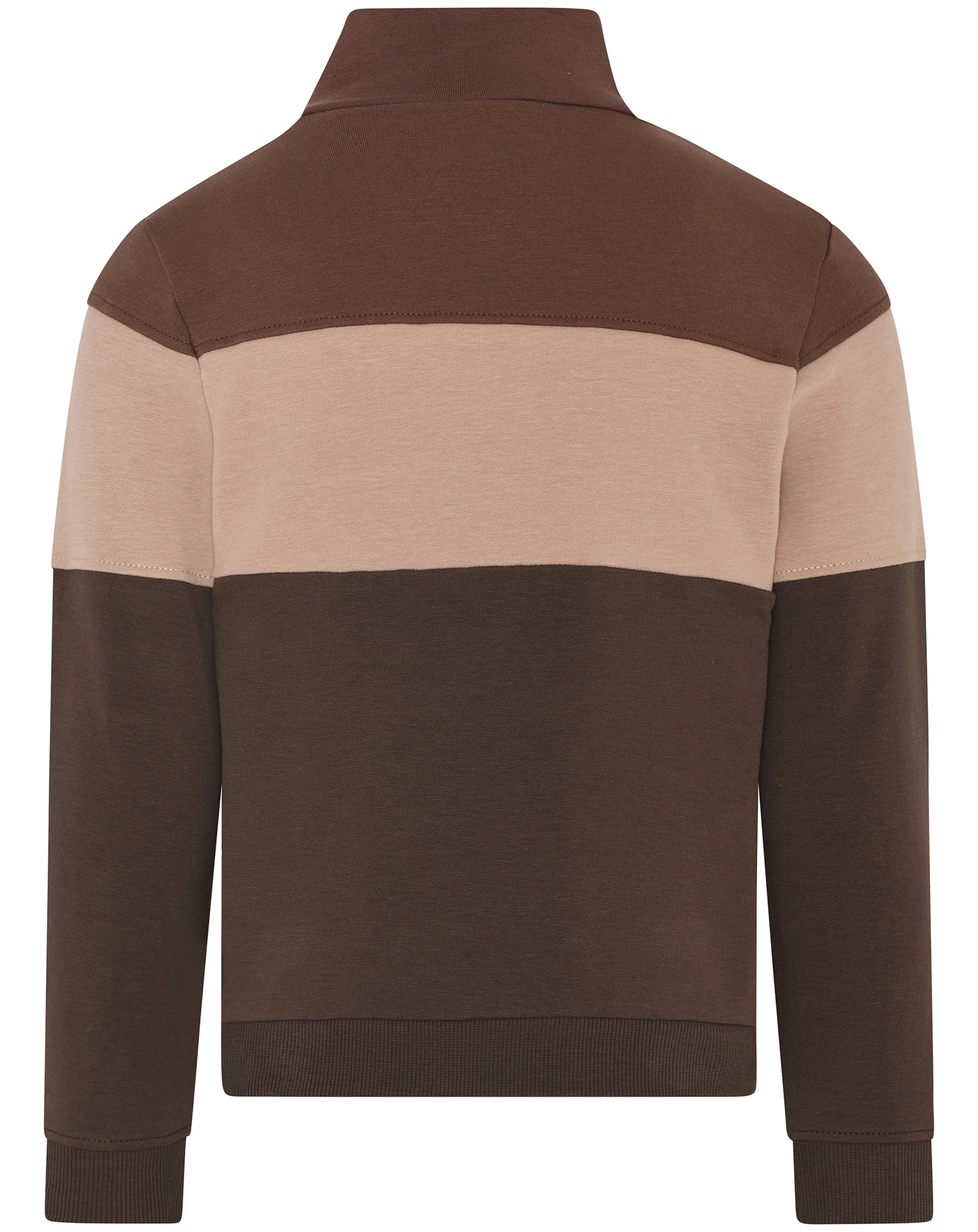 Sweat-Pullover TROIS in mokka