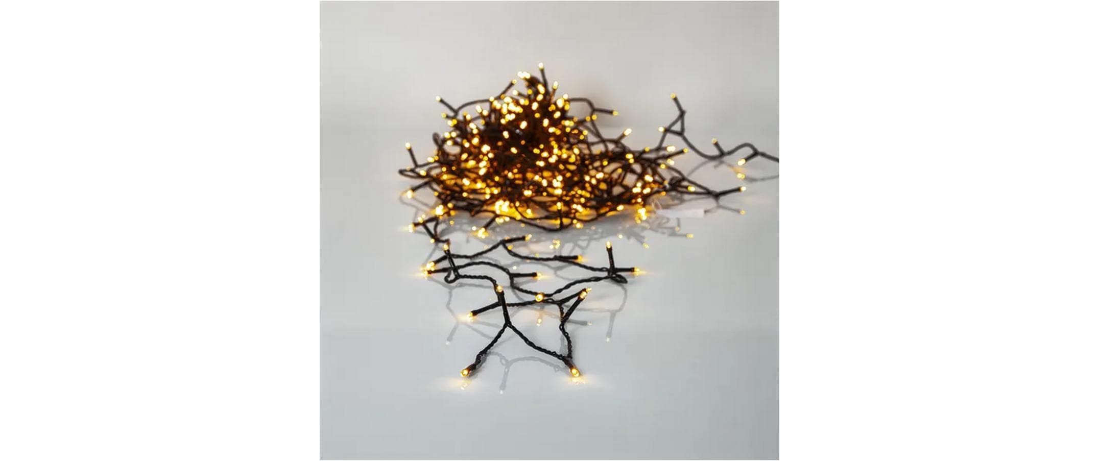 LED Lichterkette Golden 25.2 m, 360 LampenLichterkette für den Aussenbereich
