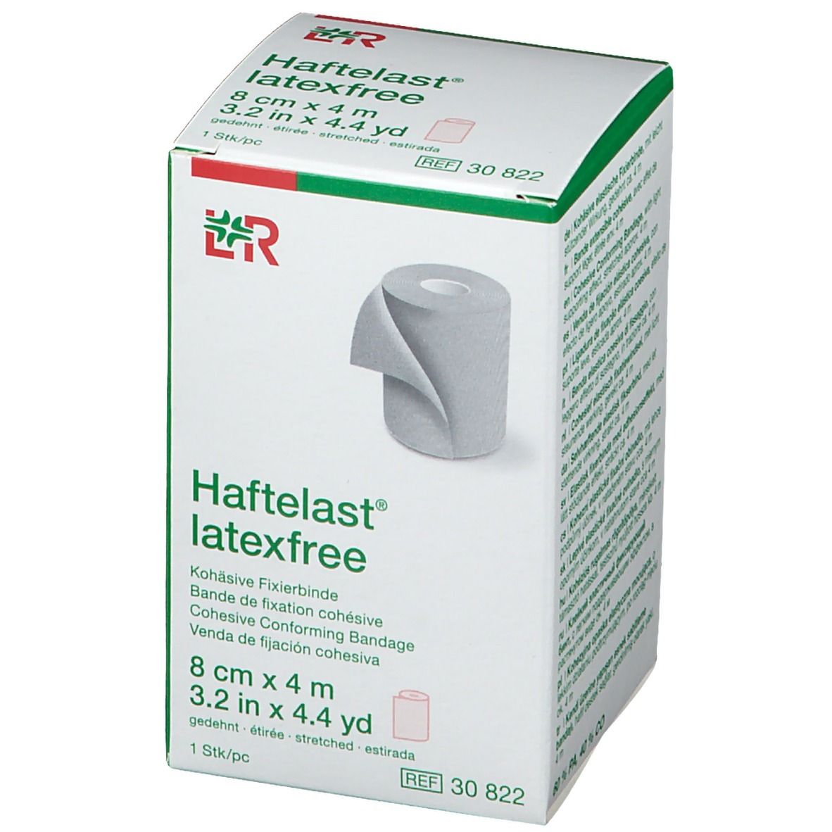 Haftelast® Fixierbinde 8 cm x 4 m creme