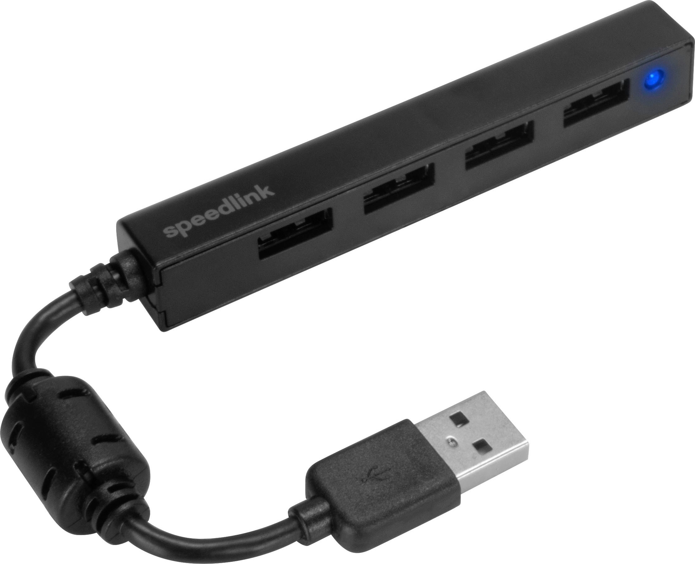 Speedlink USB-Adapter »SNAPPY SLIM USB Hub, 4-Port, USB 2.0« passiv