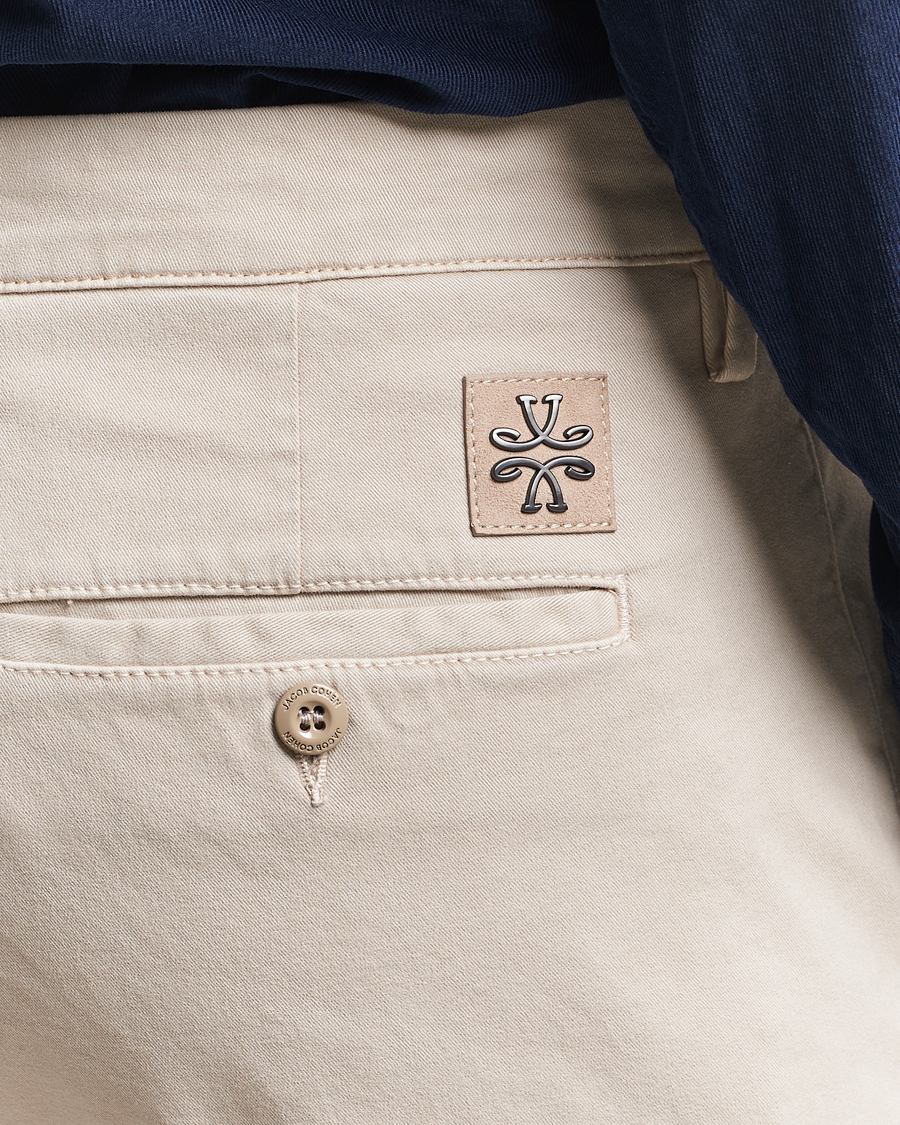 Jacob Cohën Bobby Cotton Chinos Beige