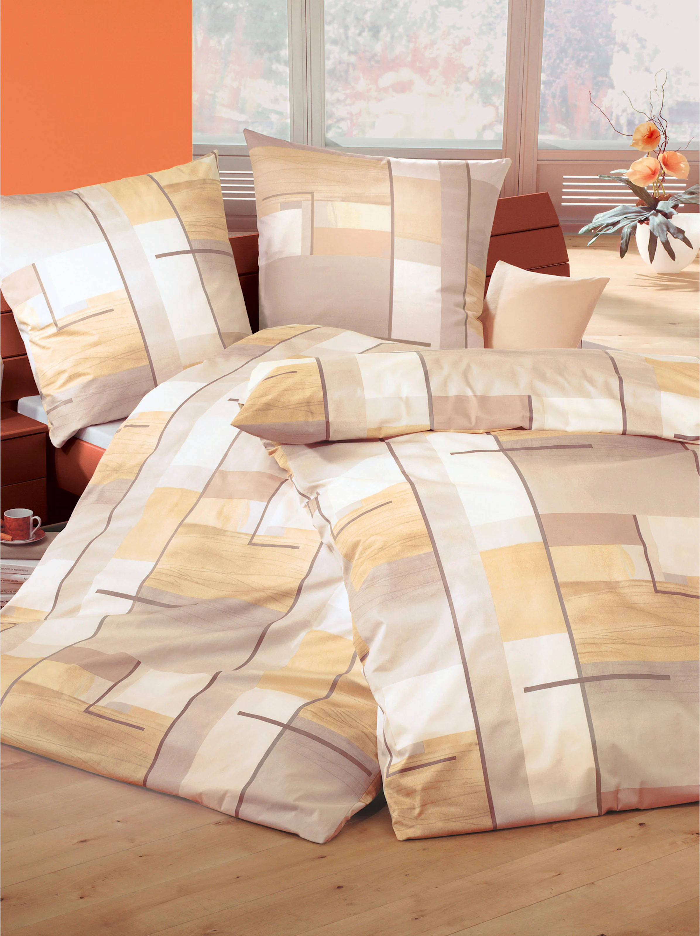 Biberna Bettwäsche in beige