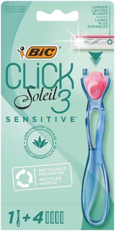 BIC SH Soleil Click3 Sensitive 4p