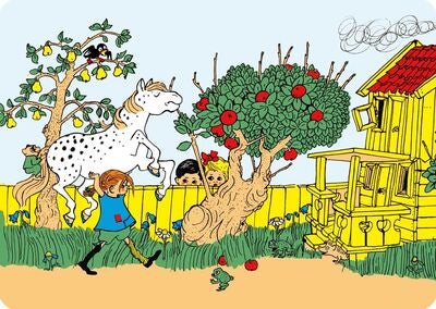 Pippi Langstrømpe Villavillekulla Underlag