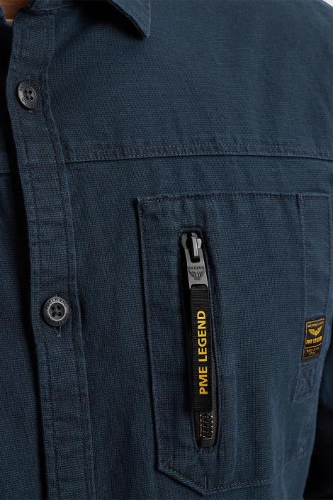 PME legend blauwe heren overhemd